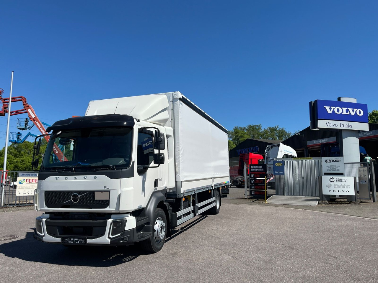 Volvo FL 16.280 Junge Schiebeplane - Camion à rideaux coulissants: photos 1 Volvo FL 16.280 Junge Schiebeplane - Camion à rideaux coulissants: photos 1