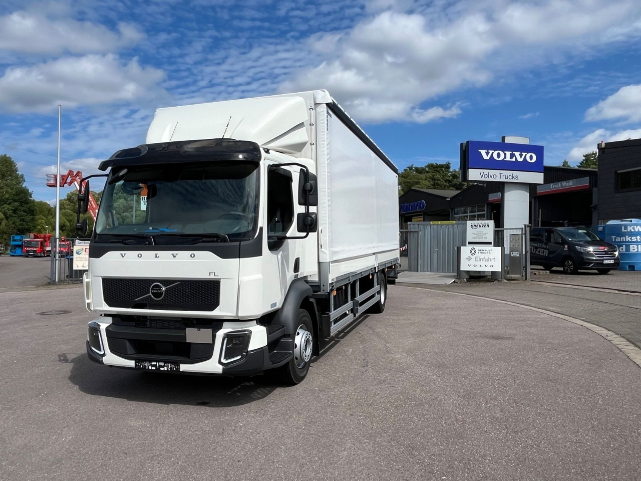 Volvo FL16.280 Junge Schiebeplane - Camion à rideaux coulissants: photos 1 Volvo FL16.280 Junge Schiebeplane - Camion à rideaux coulissants: photos 1