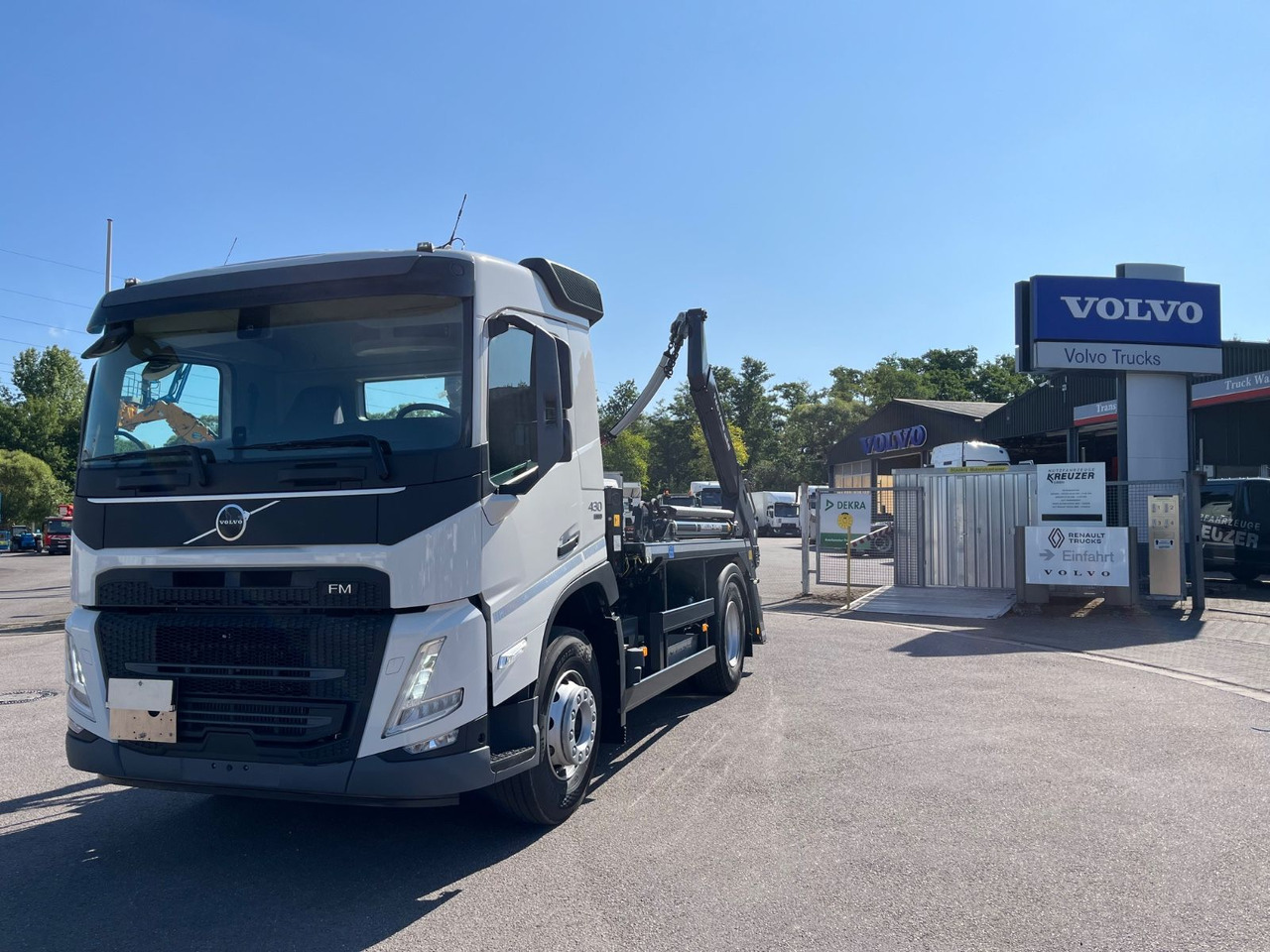 Volvo FM430 Meiller AK14 Absetzkipper - Camion benne: photos 1 Volvo FM430 Meiller AK14 Absetzkipper - Camion benne: photos 1