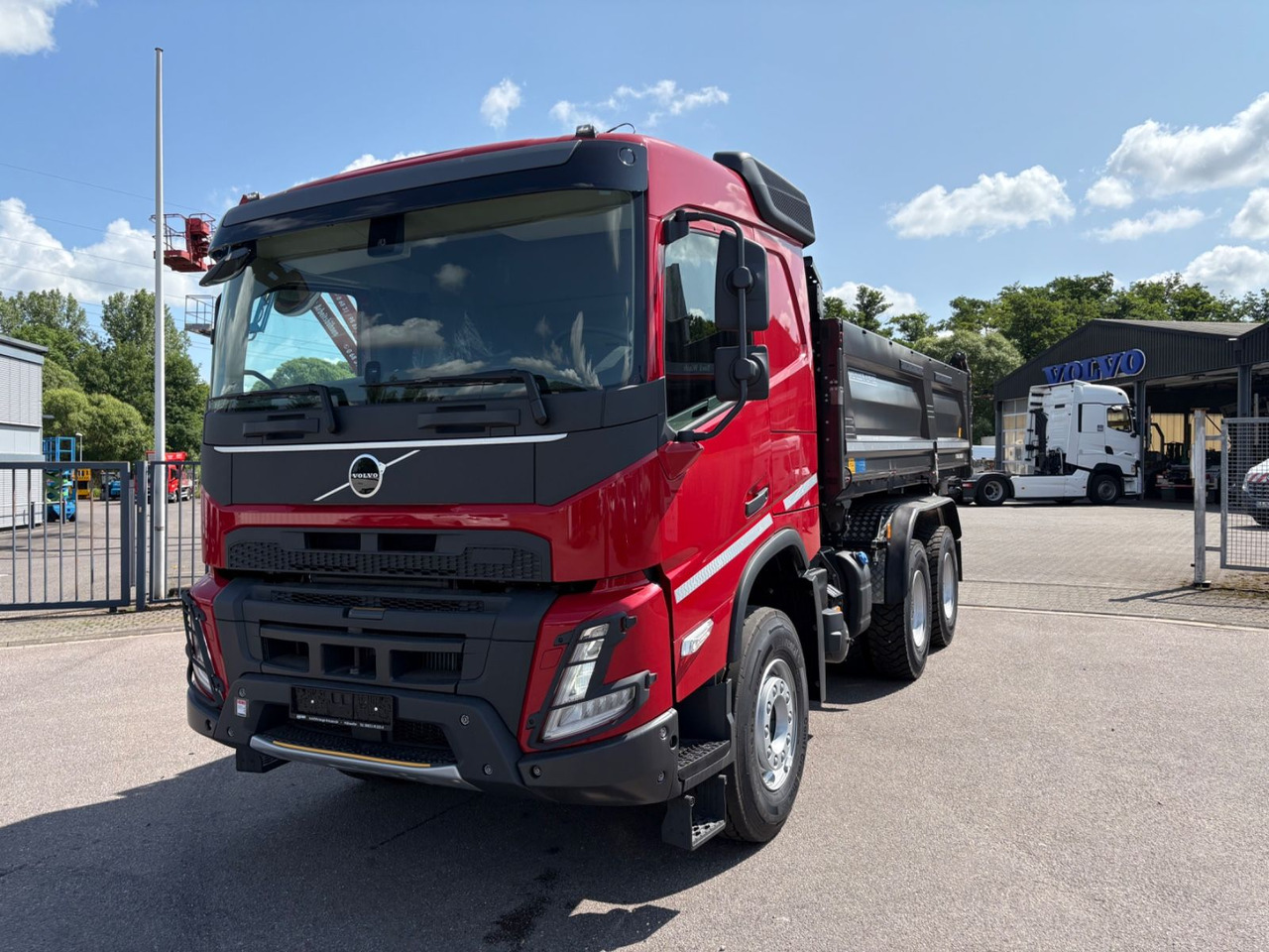 Volvo FMX 500 6x4 X-High Meiller Trigenius D316 - Camion benne: photos 1 Volvo FMX 500 6x4 X-High Meiller Trigenius D316 - Camion benne: photos 1