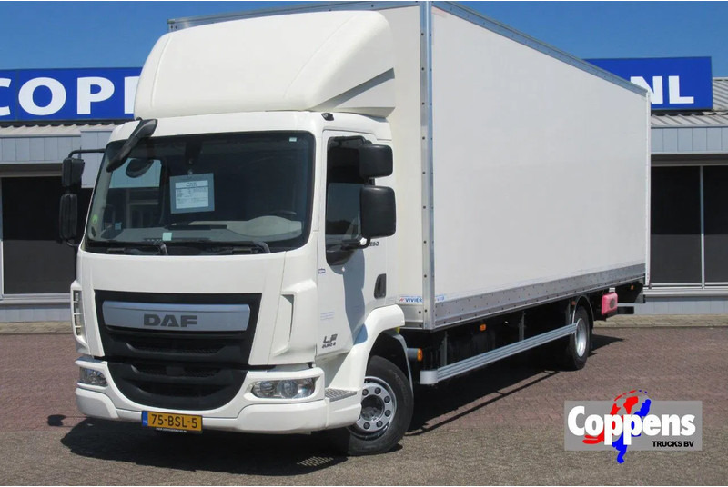 DAF LF 250 250 bak + klep + schuifzeil E6 - Camion à rideaux coulissants: photos 1 DAF LF 250 250 bak + klep + schuifzeil E6 - Camion à rideaux coulissants: photos 1