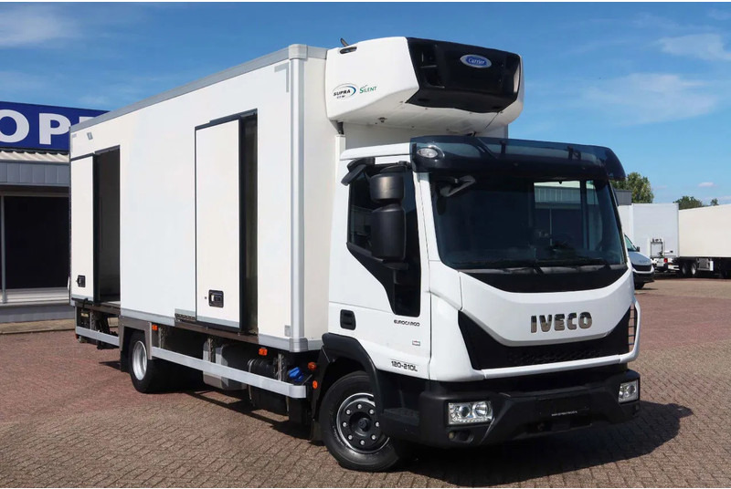 Iveco EuroCargo 120 El 210L Carrier Supra 850 MT Koel/Vries+Klep Bitemp met verplaatsbare wand - Camion frigorifique: photos 2 Iveco EuroCargo 120 El 210L Carrier Supra 850 MT Koel/Vries+Klep Bitemp met verplaatsbare wand - Camion frigorifique: photos 2