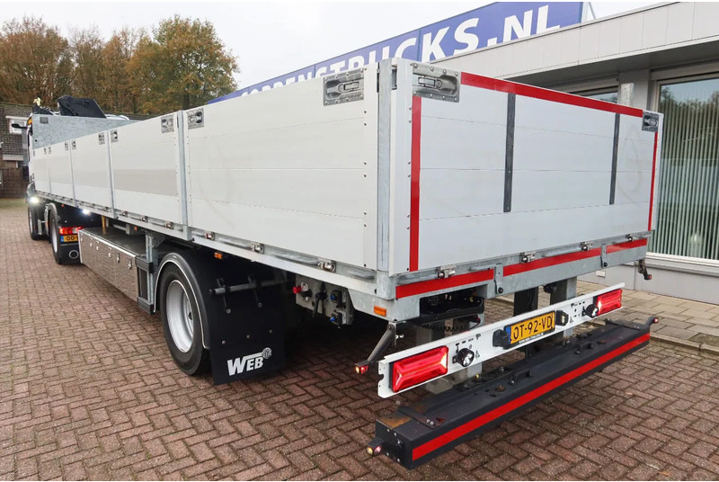 Camion grue Mercedes-Benz Actros 2133 L Trekker + Hiab Kraan met City Trailer: OT-92-VD: photos 18