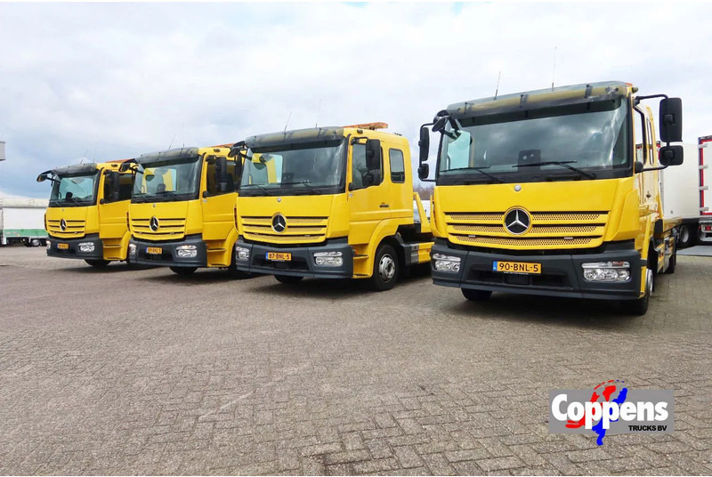 Mercedes-Benz Atego 1221 L Takel wagen 6 Persoons - Camion porte-voitures: photos 1 Mercedes-Benz Atego 1221 L Takel wagen 6 Persoons - Camion porte-voitures: photos 1