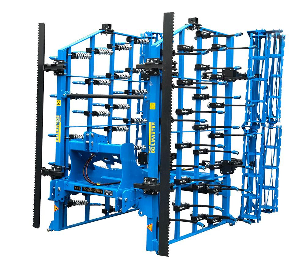 SOIL MASTER _FOLDABLE TYPE SPRING LOADED CULTIVATOR COMBINATION (2-WING) - Herse: photos 1 SOIL MASTER _FOLDABLE TYPE SPRING LOADED CULTIVATOR COMBINATION (2-WING) - Herse: photos 1