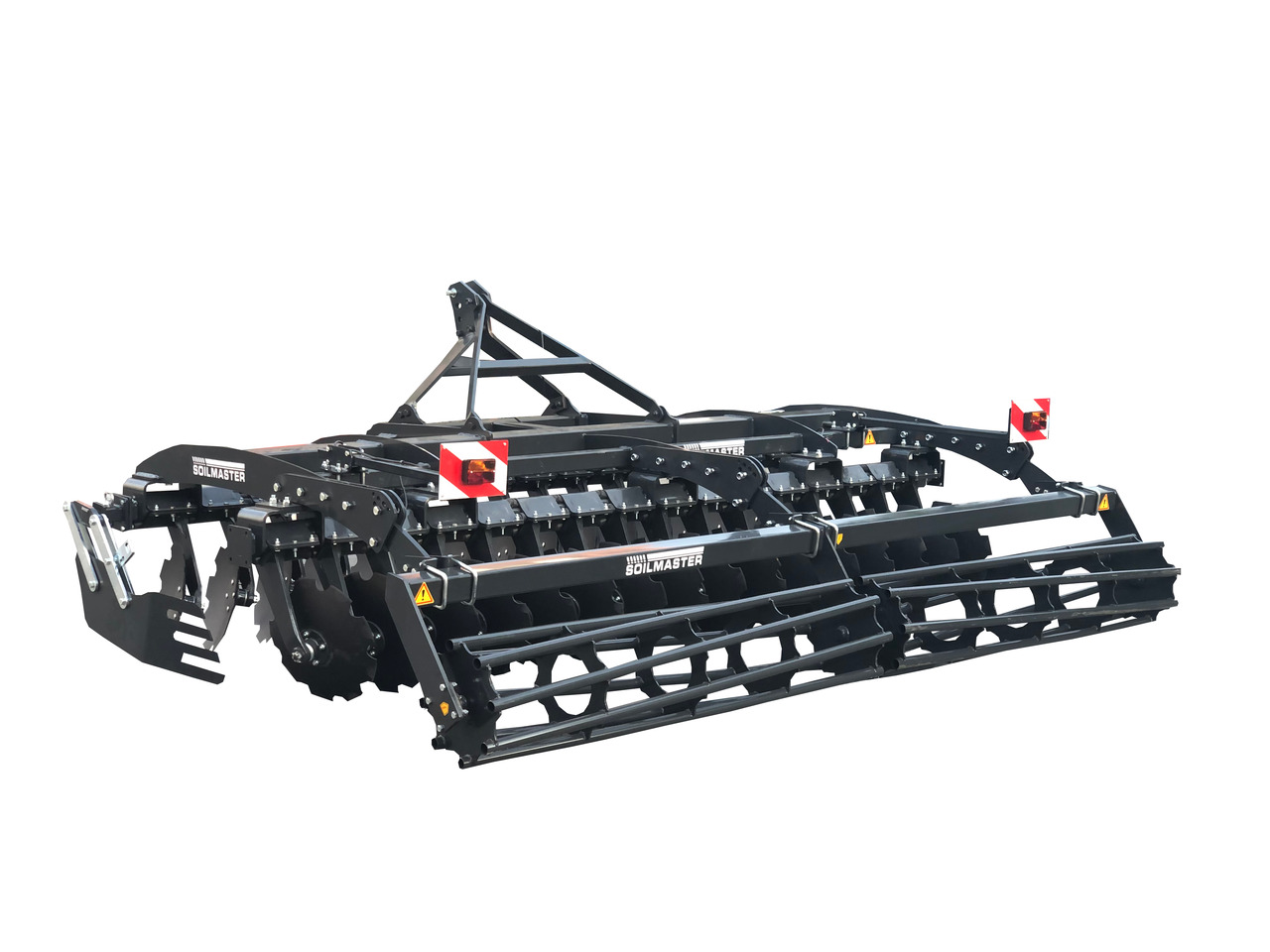 SOIL MASTER _GRAND MASTER SERIES MOUNTED TYPE MULTI DISC HARROW (RUBBER TYPE LEG) - Cover crop: photos 5 SOIL MASTER _GRAND MASTER SERIES MOUNTED TYPE MULTI DISC HARROW (RUBBER TYPE LEG) - Cover crop: photos 5