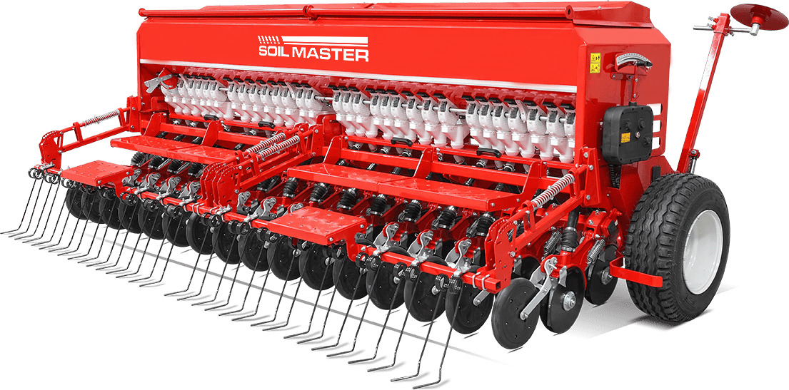 SOIL MASTER MOUNTED SEED DRILL DOUBLE DISC - Semoir: photos 1 SOIL MASTER MOUNTED SEED DRILL DOUBLE DISC - Semoir: photos 1