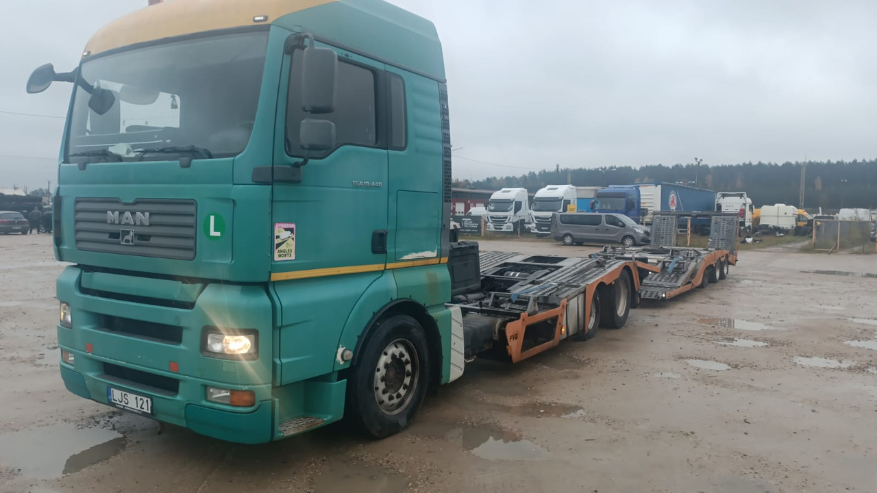 MAN TGA 18440 - Camion porte-voitures: photos 3 MAN TGA 18440 - Camion porte-voitures: photos 3