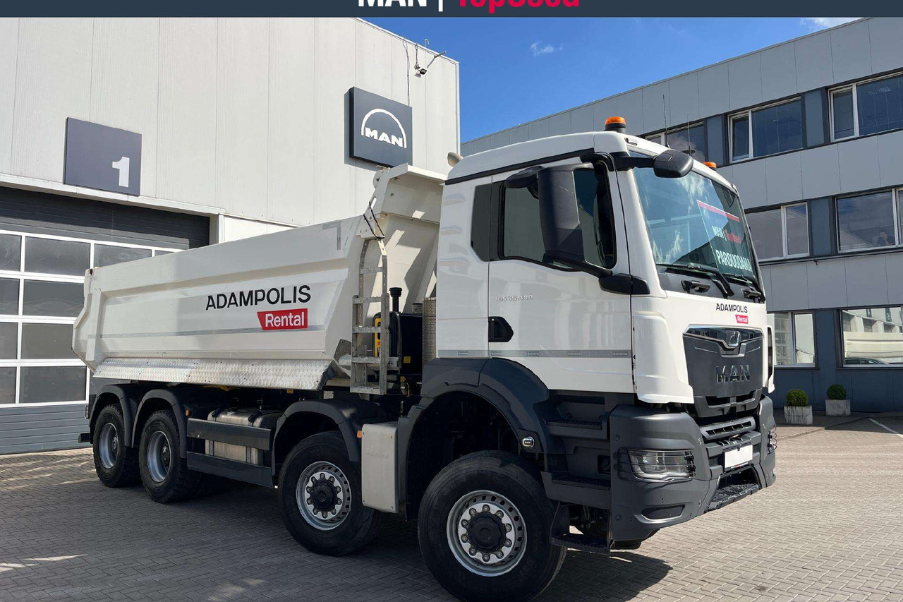 MAN TGS 35.480 8x8 MEILLER (7124) - Camion benne: photos 2 MAN TGS 35.480 8x8 MEILLER (7124) - Camion benne: photos 2