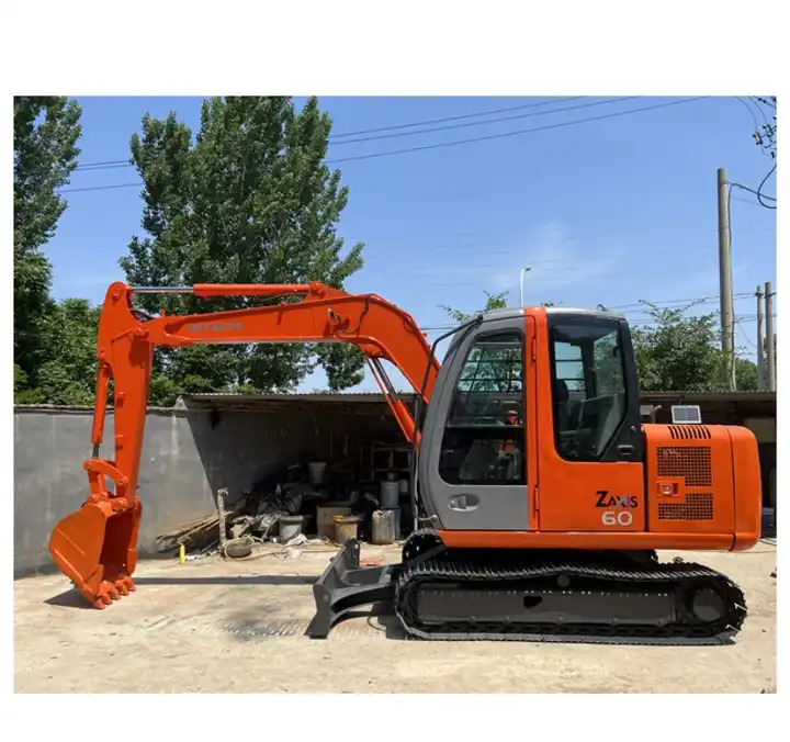 Original Small Size Second Hand Excavating Equipment Cheap Price Excellent Quality Used Hitachi Zx60 Excavator With Blade - Pelle sur chenille: photos 2 Original Small Size Second Hand Excavating Equipment Cheap Price Excellent Quality Used Hitachi Zx60 Excavator With Blade - Pelle sur chenille: photos 2