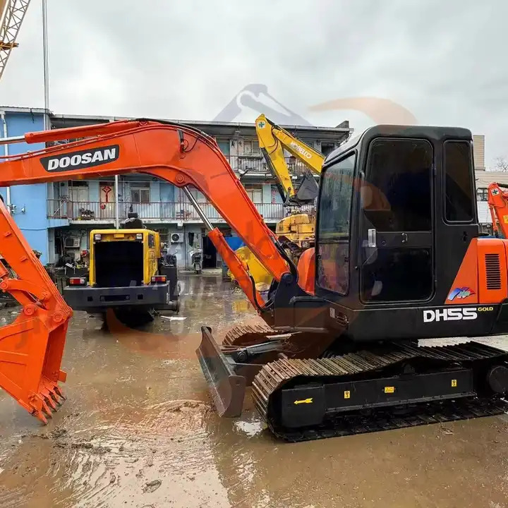 Original South Korea Doosan DH55 Excavator Doosan Excavator In Low Price Used Doosan Excavator For Hot Sale - Pelle: photos 1 Original South Korea Doosan DH55 Excavator Doosan Excavator In Low Price Used Doosan Excavator For Hot Sale - Pelle: photos 1