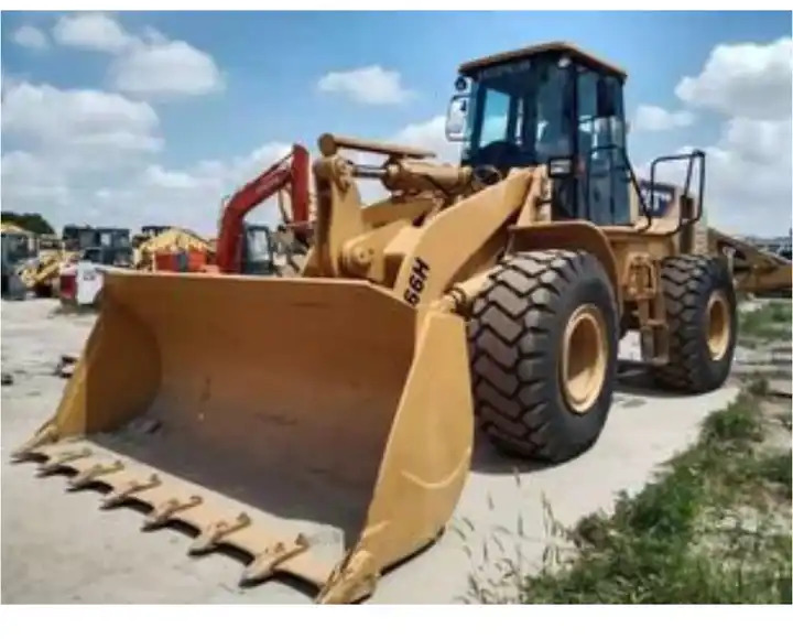 Used Construction Caterpillar 966h Wheeled Loader Cat966h Cat966 Wheel Loader in Shanghai - Chargeuse sur pneus: photos 1 Used Construction Caterpillar 966h Wheeled Loader Cat966h Cat966 Wheel Loader in Shanghai - Chargeuse sur pneus: photos 1
