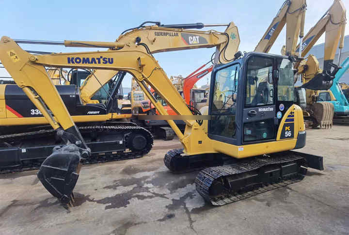 Used excavator used PC56-7 ,second hand Komatsu crawler excavator in good condition for sale - Pelle sur chenille: photos 3 Used excavator used PC56-7 ,second hand Komatsu crawler excavator in good condition for sale - Pelle sur chenille: photos 3