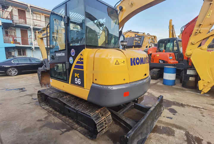 Used excavator used PC56-7 ,second hand Komatsu crawler excavator in good condition for sale - Pelle sur chenille: photos 5 Used excavator used PC56-7 ,second hand Komatsu crawler excavator in good condition for sale - Pelle sur chenille: photos 5