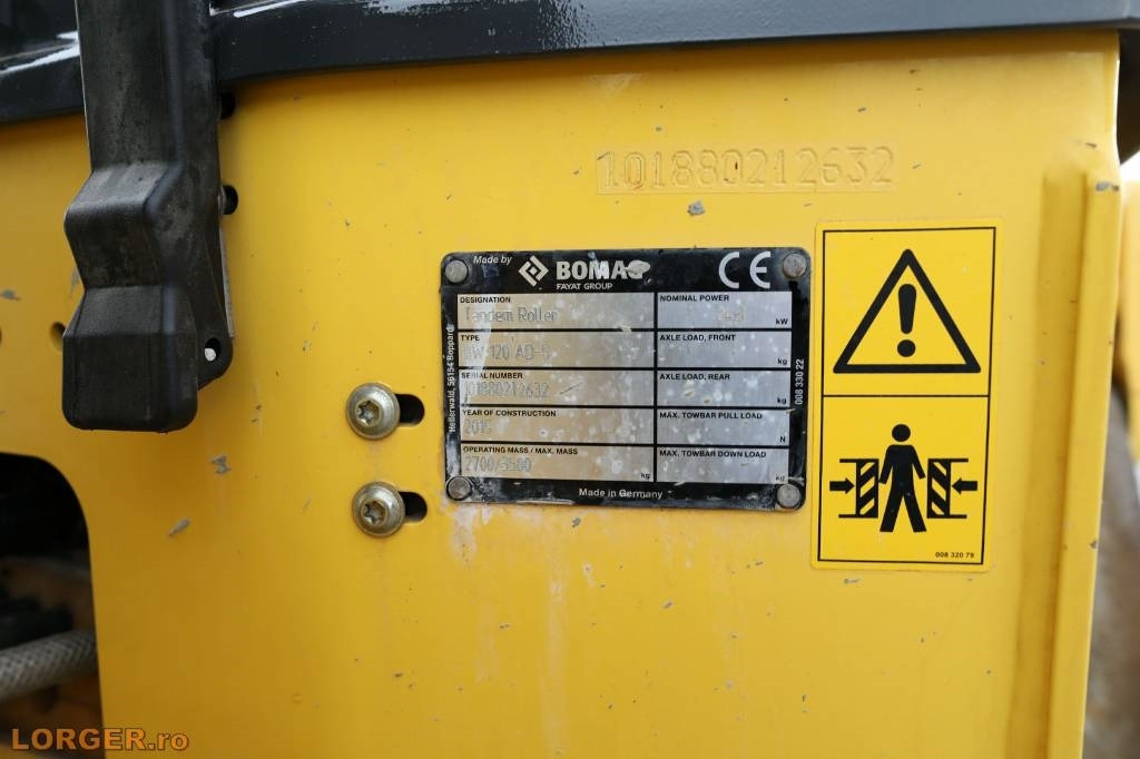 Rouleau compresseur Bomag BW 120 AD-5: photos 12