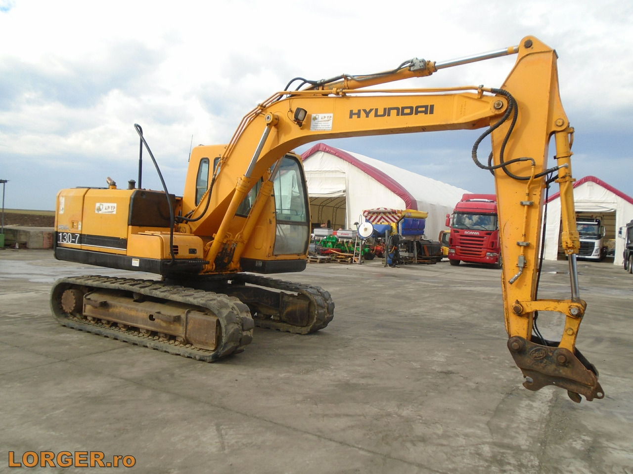 Hyundai Robex 110-7 - Pelle sur chenille: photos 4 Hyundai Robex 110-7 - Pelle sur chenille: photos 4