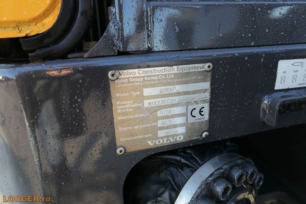 Mini pelle Volvo ECR 88 PLUS: photos 20