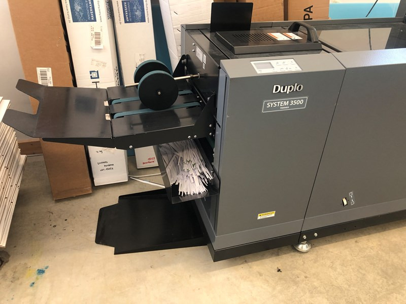 Duplo System 3500 | DC-445 | 2016 - Machine d'impression: photos 4 Duplo System 3500 | DC-445 | 2016 - Machine d'impression: photos 4