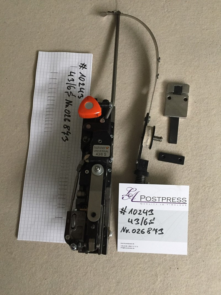 Horizon Hohner stitching head 43/6 S - Machine d'impression: photos 2 Horizon Hohner stitching head 43/6 S - Machine d'impression: photos 2