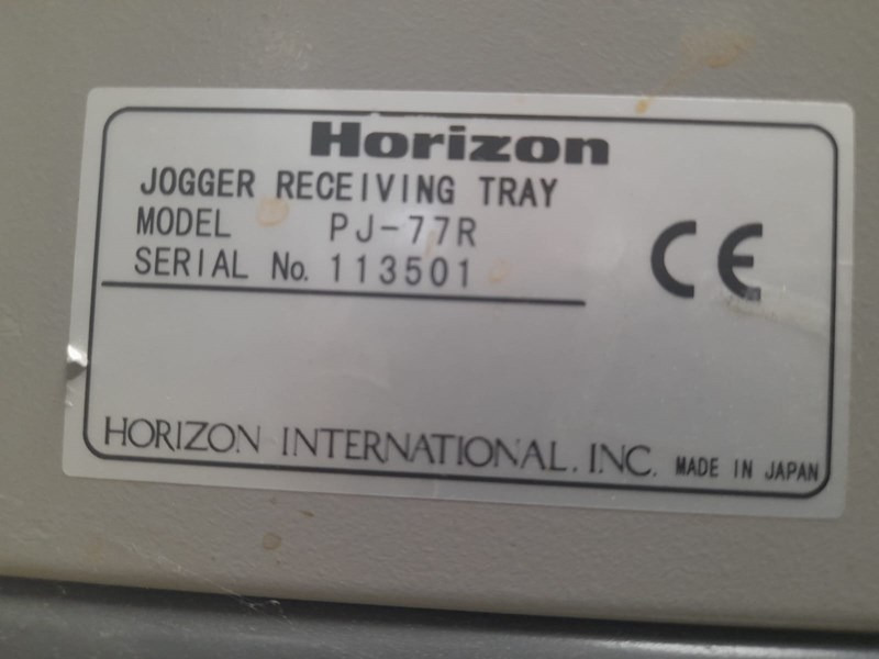 Horizon PJ-77 R | 1998 - Machine d'impression: photos 4 Horizon PJ-77 R | 1998 - Machine d'impression: photos 4