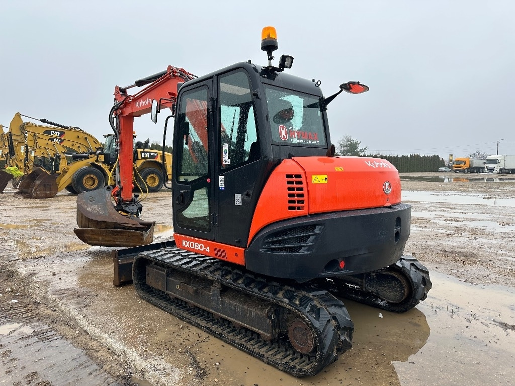 Kubota KX 080-4 ENGCON - Mini pelle: photos 3 Kubota KX 080-4 ENGCON - Mini pelle: photos 3