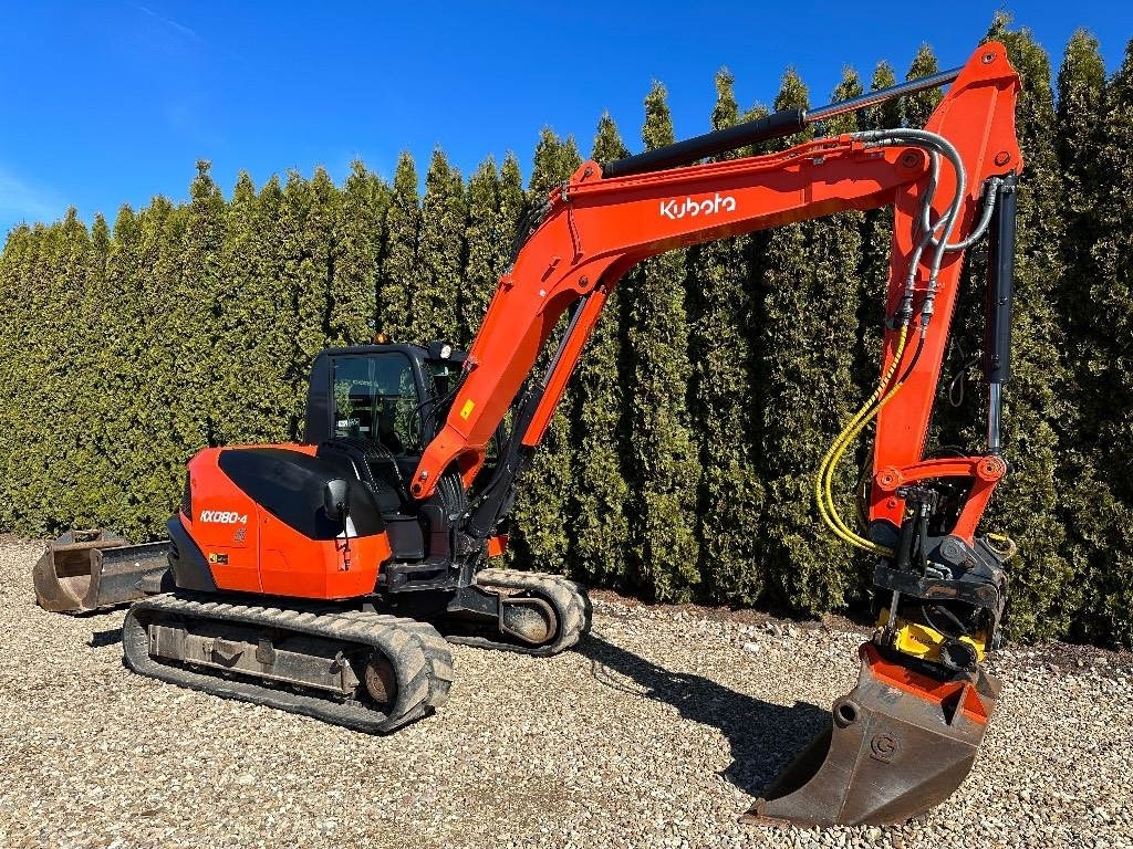 Kubota KX 080-4 - Mini pelle: photos 5 Kubota KX 080-4 - Mini pelle: photos 5