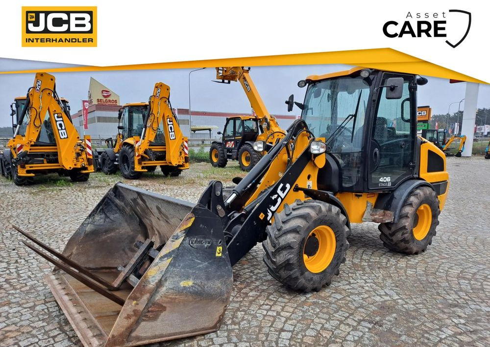 JCB 406 - Chargeuse sur pneus: photos 1 JCB 406 - Chargeuse sur pneus: photos 1