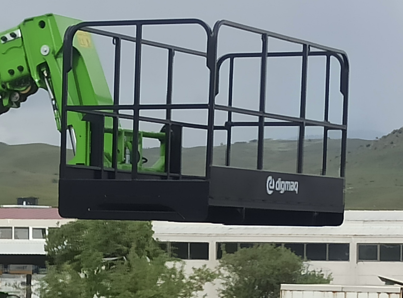 Accessoire pour Chargeuse sur pneus télescopique neuf Digmaq Sepet, platform, çalışma platformu, Manitou sepeti: photos 1
