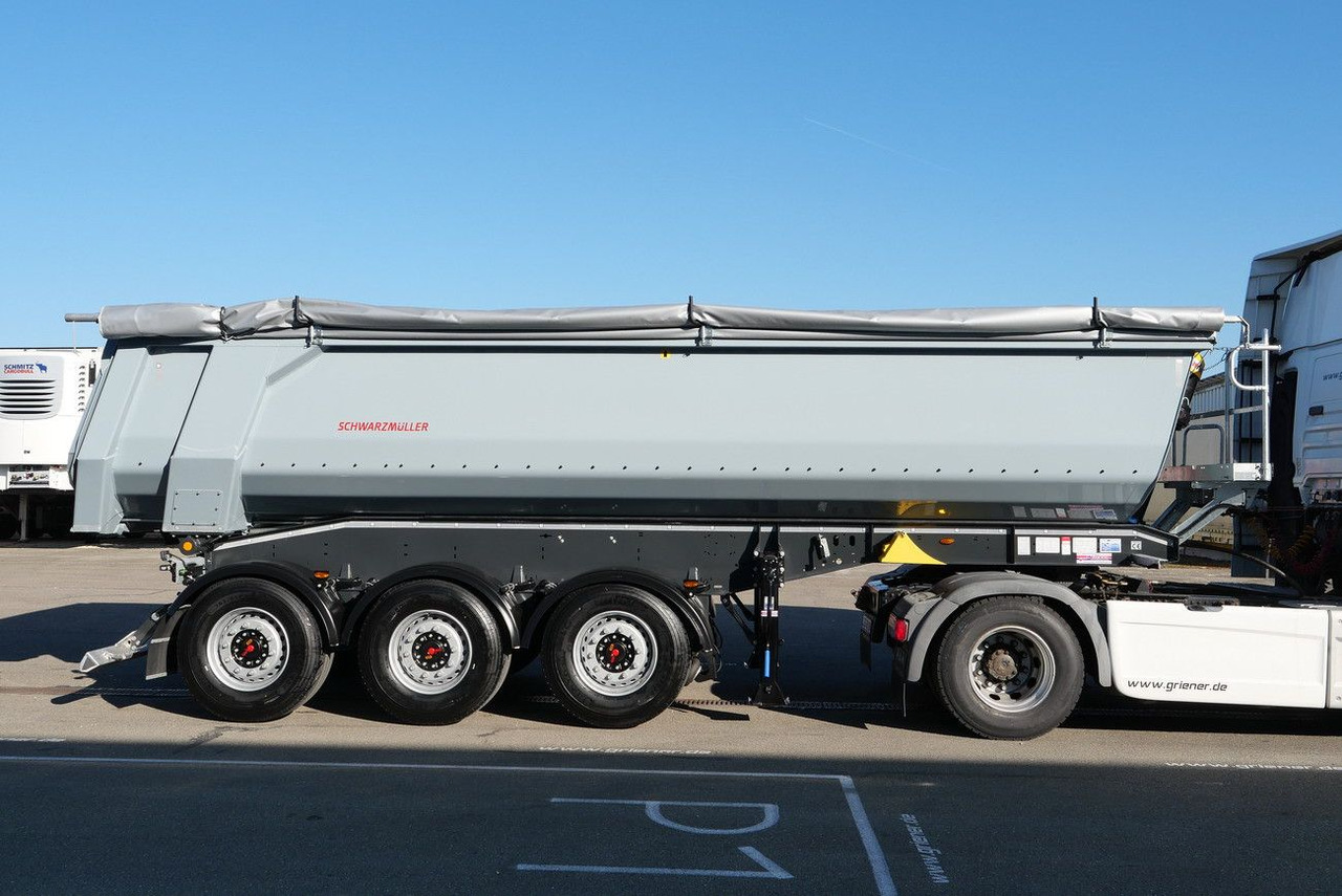 Schwarzmüller K -SERIE / ALUMULDE /STAHLEINLAGE 5430 kg /25m³ - Semi-remorque benne: photos 5 Schwarzmüller K -SERIE / ALUMULDE /STAHLEINLAGE 5430 kg /25m³ - Semi-remorque benne: photos 5