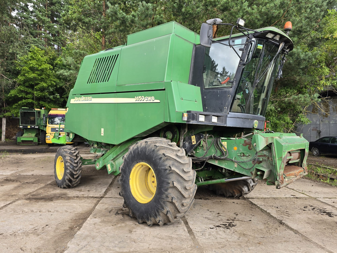 Moissonneuse-batteuse JOHN DEERE 1450 CWS: photos 7 Moissonneuse-batteuse JOHN DEERE 1450 CWS: photos 7