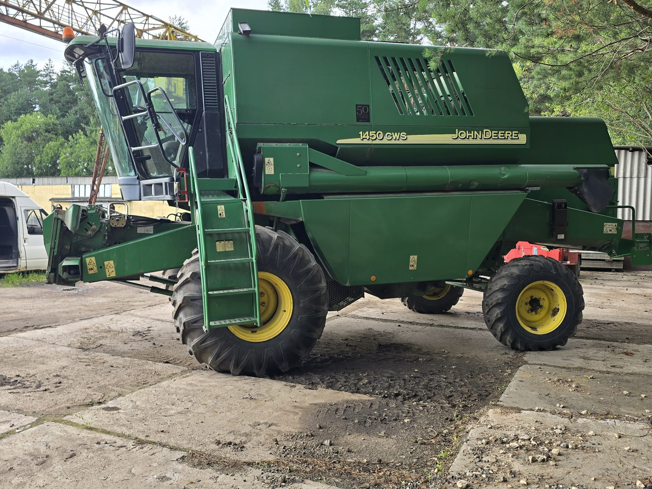 JOHN DEERE 1450 CWS - Moissonneuse-batteuse: photos 2 JOHN DEERE 1450 CWS - Moissonneuse-batteuse: photos 2