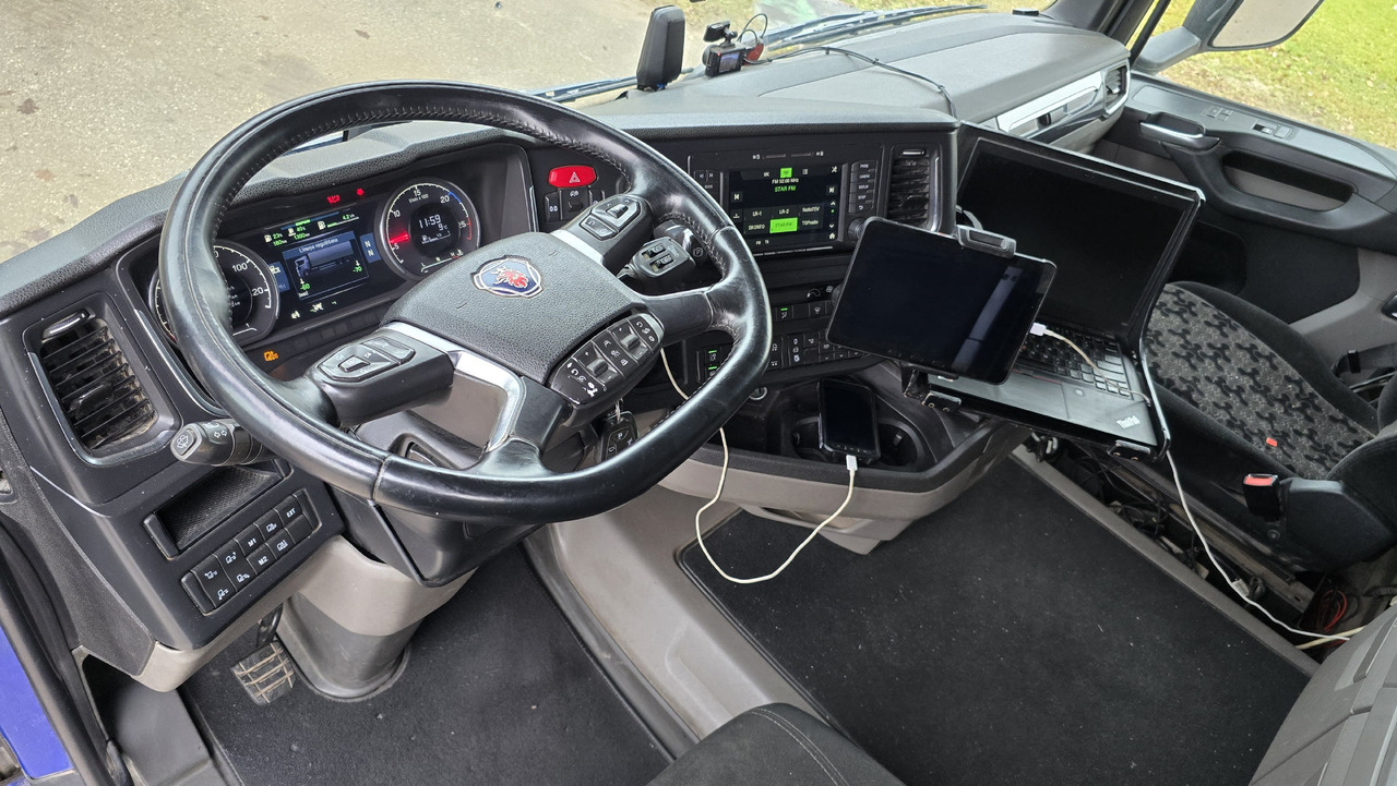 Camion grumier, Camion grue pour transport de bois SCANIA R450: photos 6 Camion grumier, Camion grue pour transport de bois SCANIA R450: photos 6