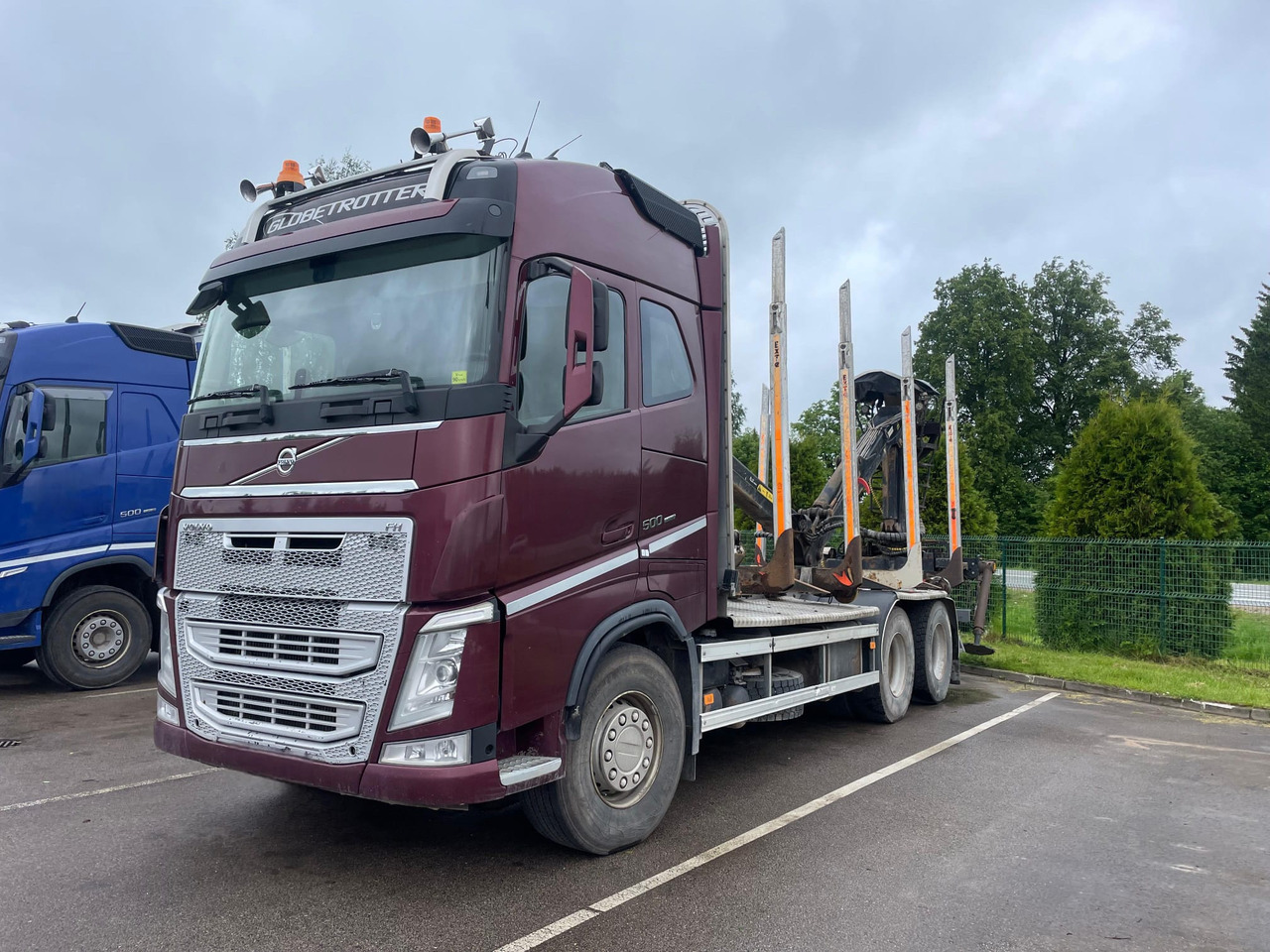 VOLVO FH 500 - Camion grumier: photos 1 VOLVO FH 500 - Camion grumier: photos 1