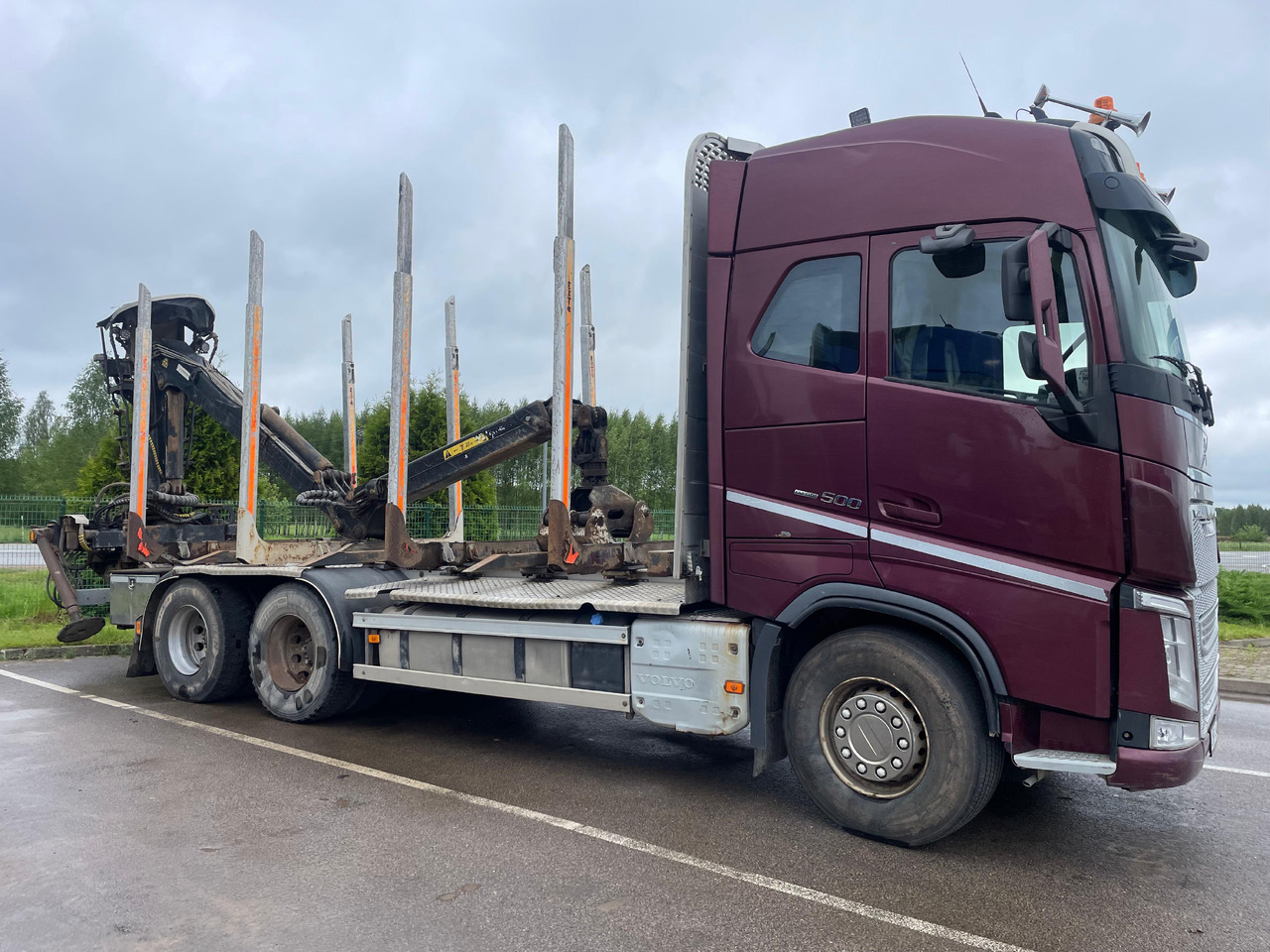 VOLVO FH 500 - Camion grumier: photos 2 VOLVO FH 500 - Camion grumier: photos 2