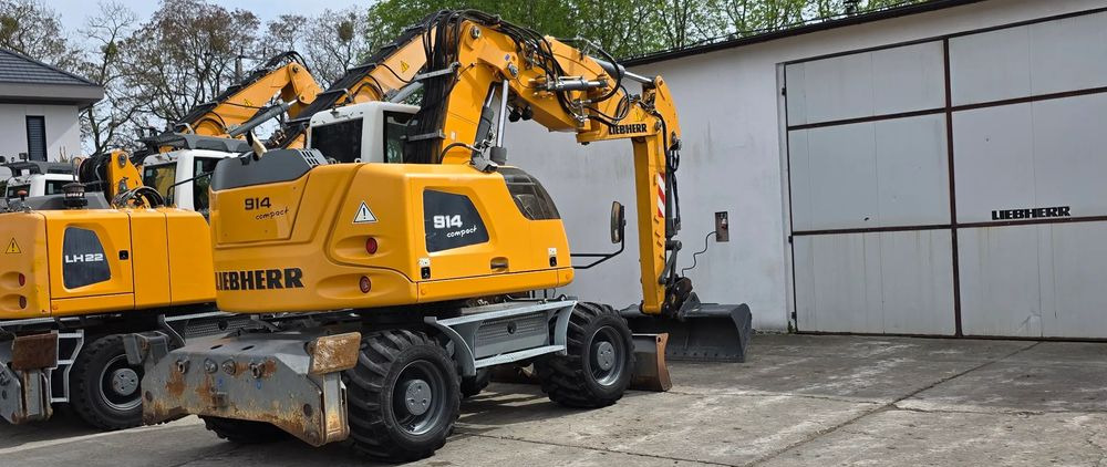 Liebherr A 914 COMPACT - Pelle sur pneus: photos 2 Liebherr A 914 COMPACT - Pelle sur pneus: photos 2