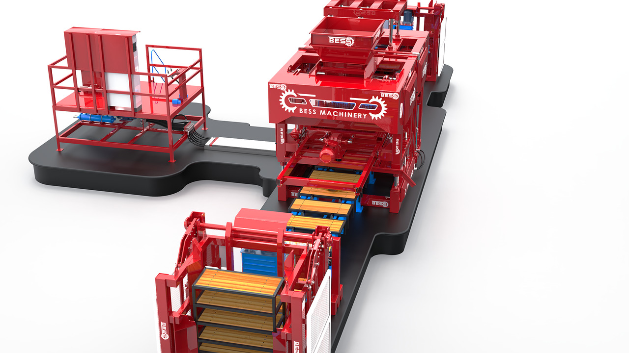 Concrete Block Machine | PRS-400 Fully Automatic - Pondeuse à parpaing: photos 4 Concrete Block Machine | PRS-400 Fully Automatic - Pondeuse à parpaing: photos 4