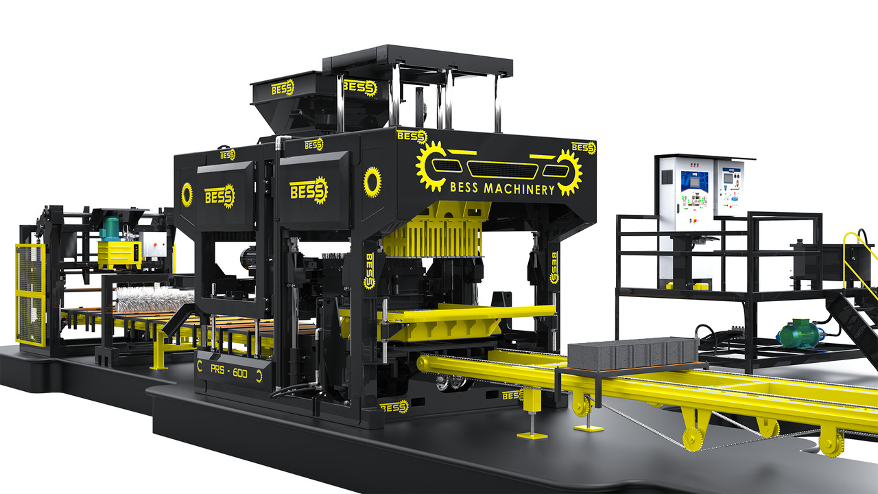 Fully Automatic Hollow Block Machine | PRS-600 - Pondeuse à parpaing: photos 1 Fully Automatic Hollow Block Machine | PRS-600 - Pondeuse à parpaing: photos 1