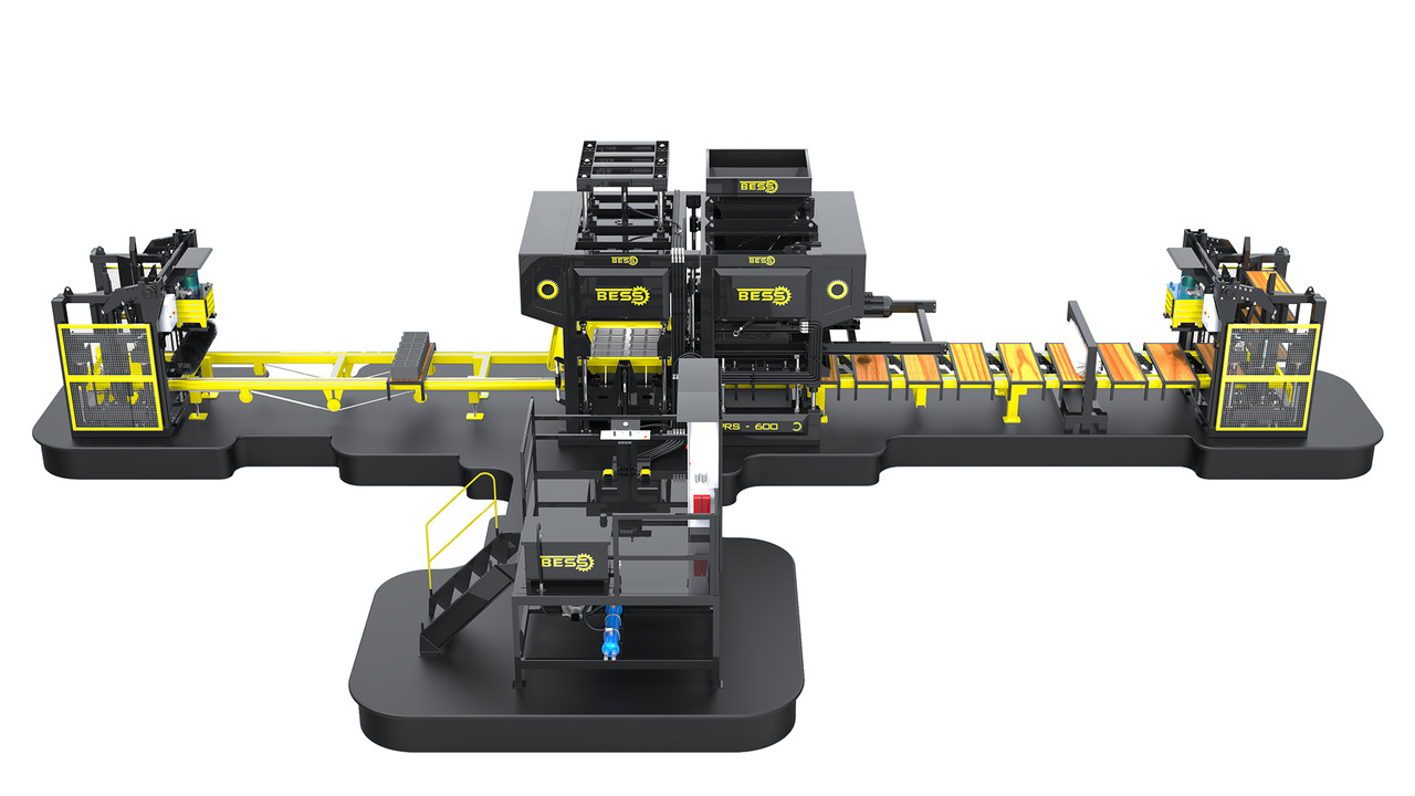 Fully Automatic Hollow Block Machine | PRS-600 - Pondeuse à parpaing: photos 5 Fully Automatic Hollow Block Machine | PRS-600 - Pondeuse à parpaing: photos 5