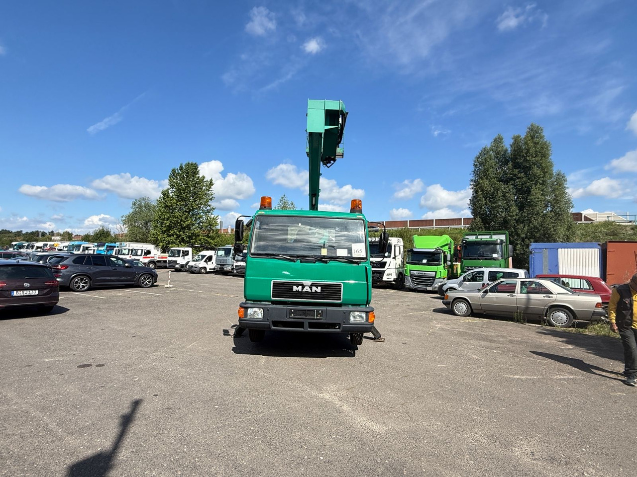 MAN 8.163 Hubarbeitsbühne - Camion avec nacelle: photos 4 MAN 8.163 Hubarbeitsbühne - Camion avec nacelle: photos 4