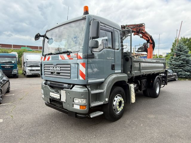 MAN TGA 18.350 Kran Terex - Camion benne, Camion grue: photos 2 MAN TGA 18.350 Kran Terex - Camion benne, Camion grue: photos 2
