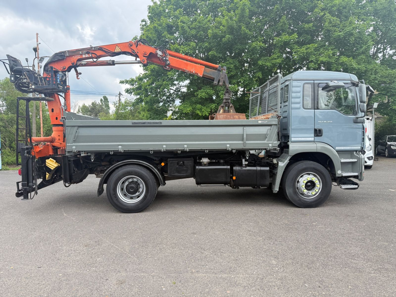 MAN TGA 18.350 Kran Terex - Camion benne, Camion grue: photos 5 MAN TGA 18.350 Kran Terex - Camion benne, Camion grue: photos 5
