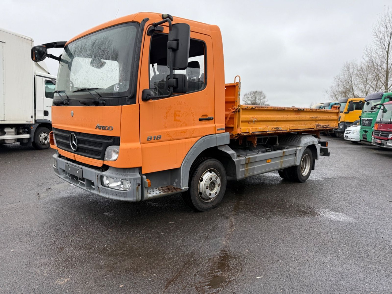 Camion benne Mercedes-Benz Atego   818 4x2 OM 904: photos 10