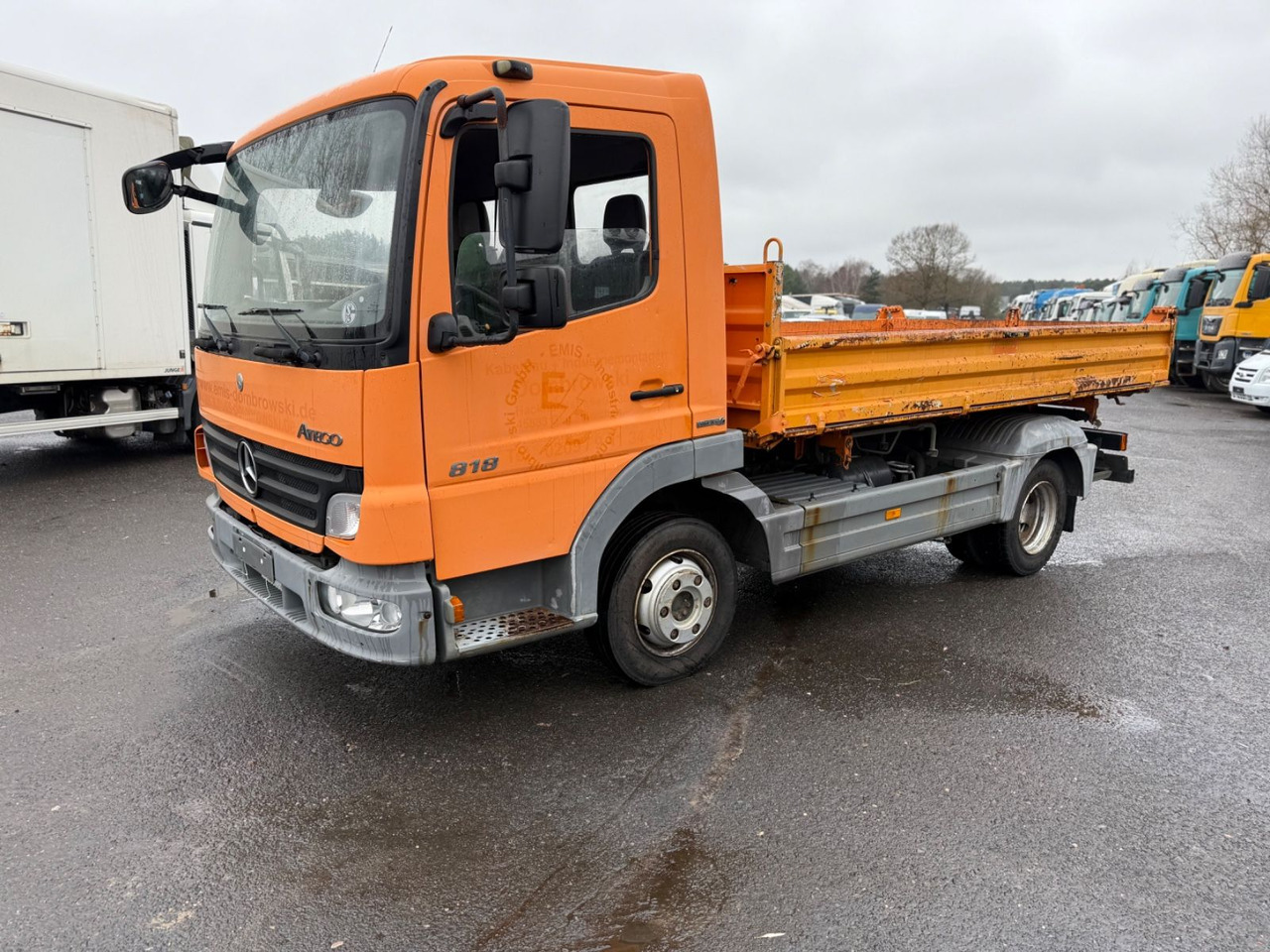 Camion benne Mercedes-Benz Atego   818 4x2 OM 904: photos 9