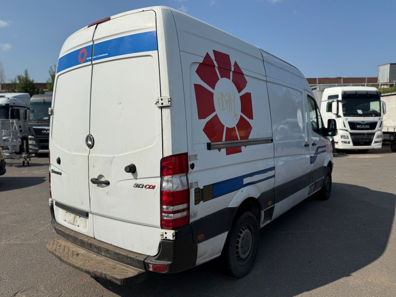 Mercedes-Benz Sprinter II Kasten 313 CDI MOTORSCHADEN !!! - Fourgon utilitaire: photos 3 Mercedes-Benz Sprinter II Kasten 313 CDI MOTORSCHADEN !!! - Fourgon utilitaire: photos 3