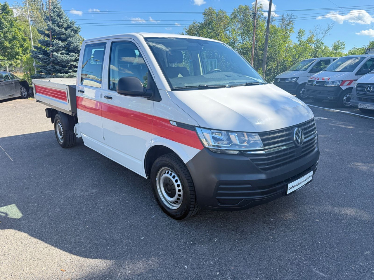 Volkswagen T6 Transporter Pritsche DKL ang 4MOTION - Fourgon plateau, Utilitaire double cabine: photos 1 Volkswagen T6 Transporter Pritsche DKL ang 4MOTION - Fourgon plateau, Utilitaire double cabine: photos 1
