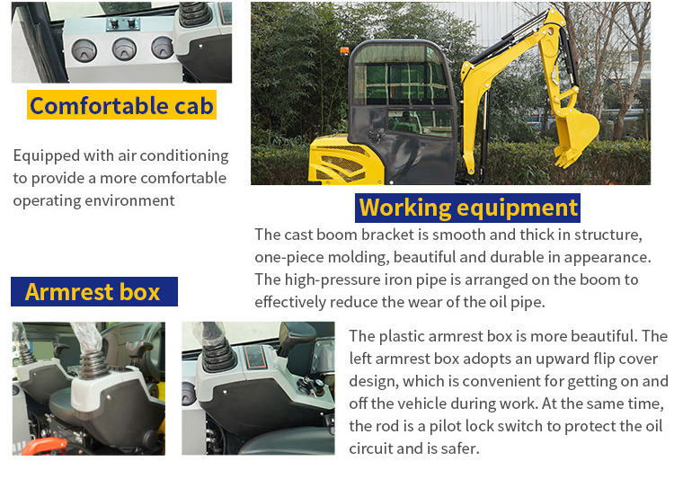 Mini pelle neuf RIPPA R330-Rapid delivery-Kubota engine-Cab-Air Conditioner -CE certification: photos 9 Mini pelle neuf RIPPA R330-Rapid delivery-Kubota engine-Cab-Air Conditioner -CE certification: photos 9