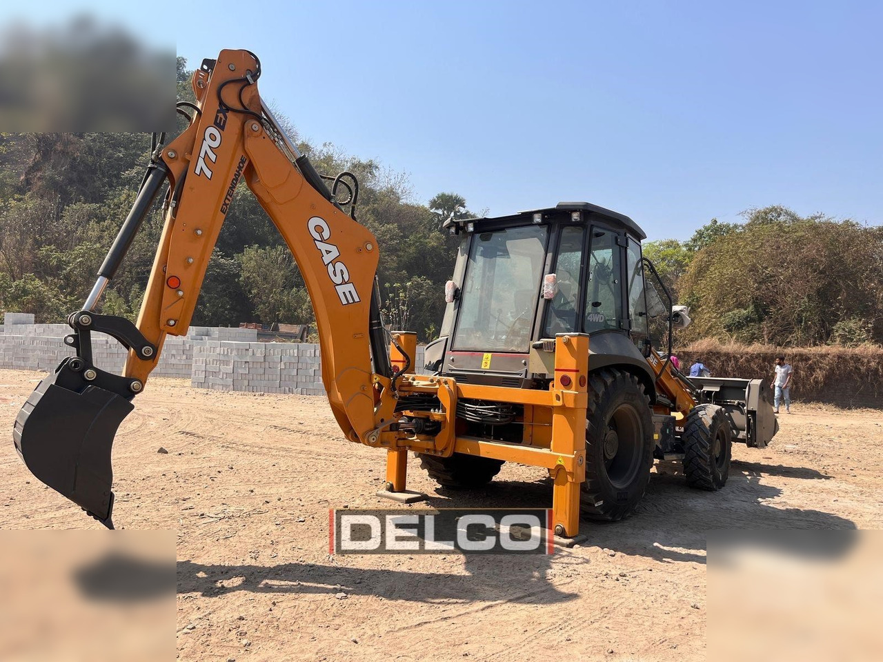 CASE 770EX - Tractopelle: photos 5 CASE 770EX - Tractopelle: photos 5