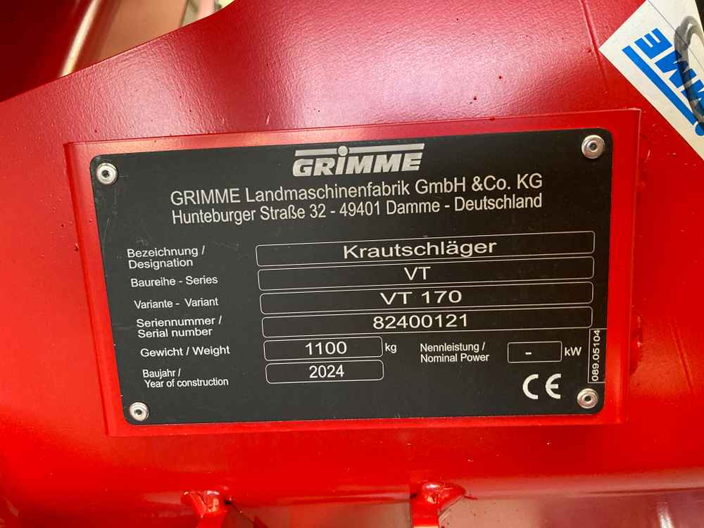 Grimme VT 170 - Machine à vendanger: photos 2 Grimme VT 170 - Machine à vendanger: photos 2