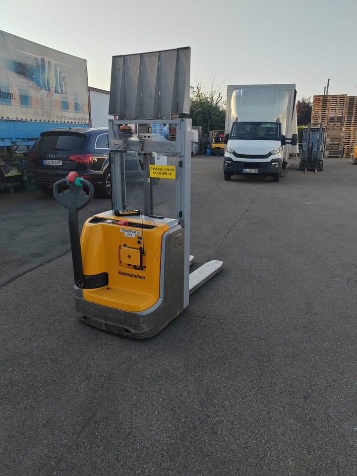 Gerbeur Jungheinrich EJC 112z/ remote control/ acid protect/ initial/ 511h: photos 8