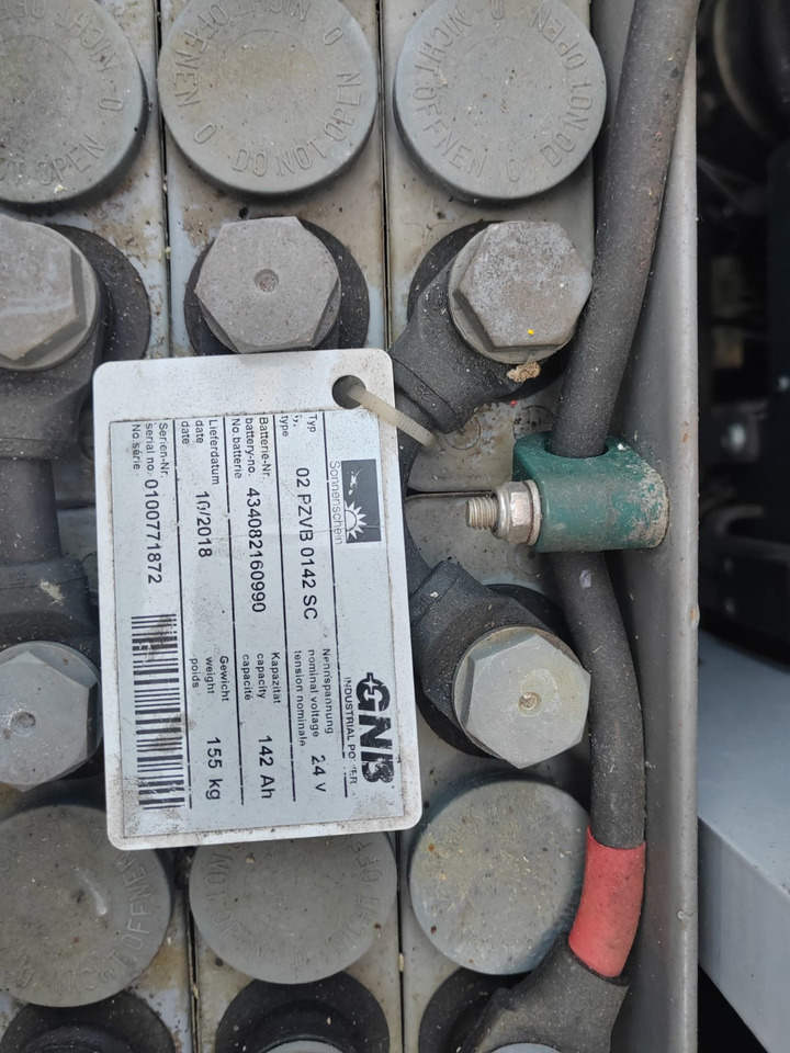 Gerbeur Jungheinrich EJC 112z/ remote control/ acid protect/ initial/ 511h: photos 22